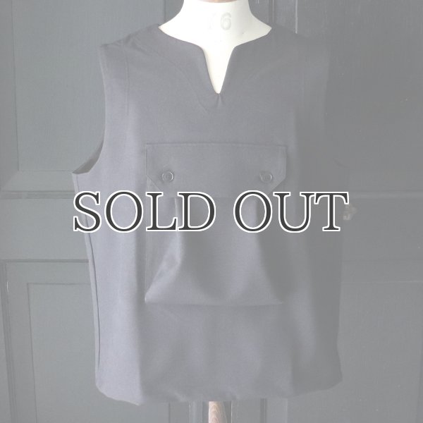 画像24: Naturemier(ナチュレミア)TECH ウールライクツイル ビックポケット キーネックベスト【MADE IN JAPAN】『日本製』 / Upscape Audience (24)