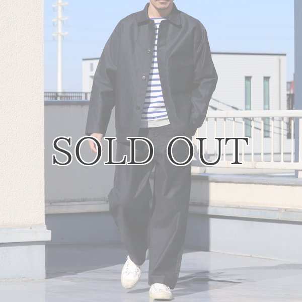 画像6: 「阿州」 ヴィンテージハード バックサテン カバーオール ジャケット【MADE IN JAPAN】『日本製』【送料無料】/ Upscape Audience (6)