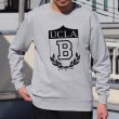 画像4: 【RE PRICE/価格改定】UCLA"UCLA B"クルーネック長袖ライトスウェット / Audience (4)