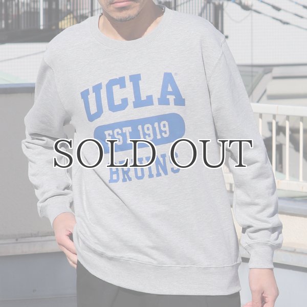 画像4: UCLA"UCLA EST.1919 BRUINS"クルーネック長袖ライトスウェット / Audience (4)