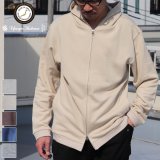 画像: 【RE PRICE / 価格改定】スウェット フード L/S ZIP ジャケット【MADE IN JAPAN】『日本製』/ Upscape Audience