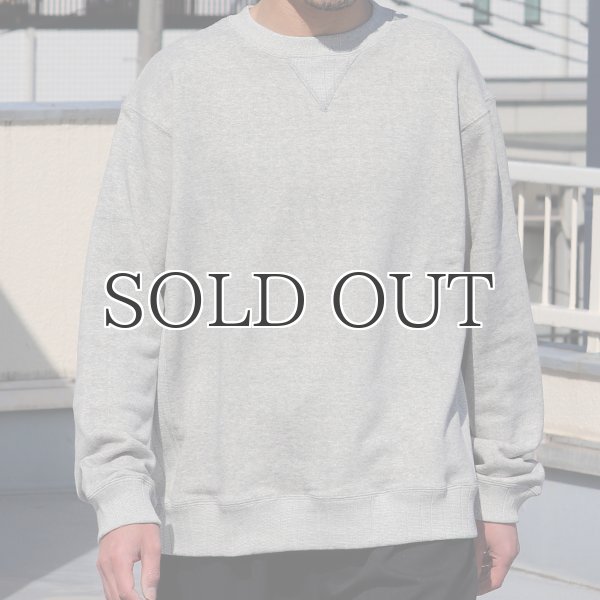 画像2: 「和歌山」30/8 吊り裏毛 （13オンス）ガゼット クルーネック スウェット【MADE IN JAPAN】【送料無料】『日本製』 / Upscape Audience (2)