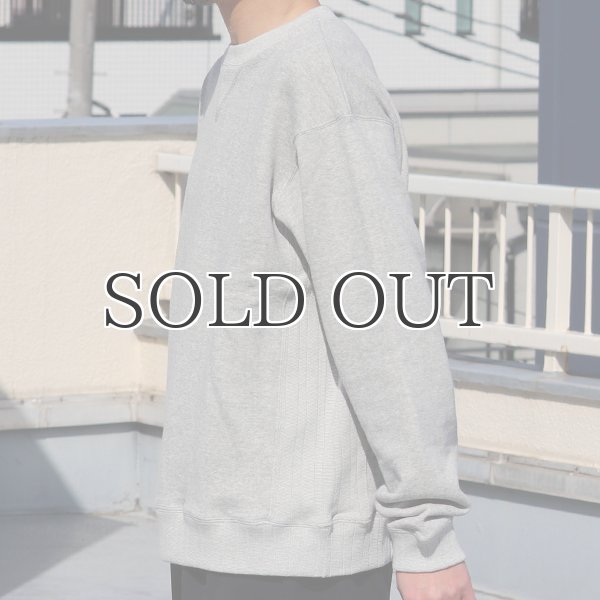 画像4: 「和歌山」30/8 吊り裏毛 （13オンス）ガゼット クルーネック スウェット【MADE IN JAPAN】【送料無料】『日本製』 / Upscape Audience (4)