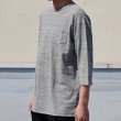 画像4: 吊り編み天竺 C/N ロング ビッグ 7/S TEE【MADE IN TOKYO】『東京製』  / Upscape Audience (4)