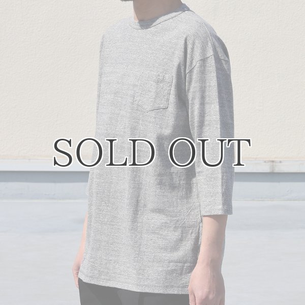 画像4: 吊り編み天竺 C/N ロング ビッグ 7/S TEE【MADE IN TOKYO】『東京製』  / Upscape Audience (4)