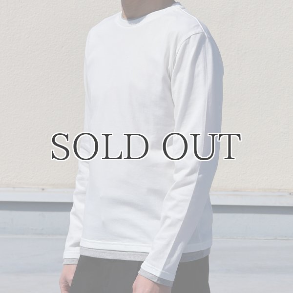 画像4: コーマ天竺 レイヤードC/N L/S Cutsew / Upscape Audience (4)