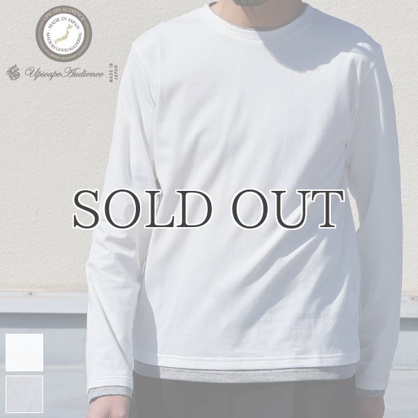 画像1: コーマ天竺 レイヤードC/N L/S Cutsew / Upscape Audience (1)