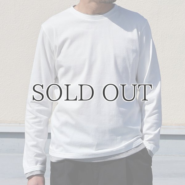 画像3: コーマ天竺 レイヤードC/N L/S Cutsew / Upscape Audience (3)