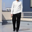 画像5: BOROライク ランダムワッフル ランダム釦モックヘンリーカットソー【MADE IN JAPAN】『日本製』/ Upscape Audience (5)