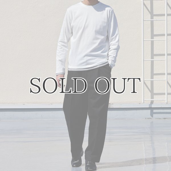 画像5: コーマ天竺 レイヤードC/N L/S Cutsew / Upscape Audience (5)