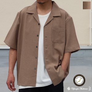 画像: NaturemierTM(ナチュレミア)TECH リネンラ イクトロピカル オープンカラー ハーフスリ ーブシャツ【MADE IN JAPAN】『日本製』/ Upscape Audience