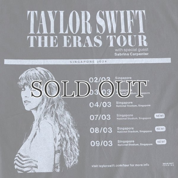 画像16: TAYLOR SWIFT THE ERAS TOUR AT SINGAPORE 2024 S/S TEE（テイラー スウィフト ザ・エラス ツアー  シンガポール 2024 Tシャツ） (16)