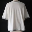 画像9: 「丹後」度詰天竺 (6オンス) フェイクレイヤード クルーネック ハーフスリーブ Tシャツ【MADE IN JAPAN】『日本製』/ Upscape Audience (9)