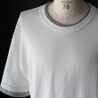 画像11: 「丹後」度詰天竺 (6オンス) フェイクレイヤード クルーネック ハーフスリーブ Tシャツ【MADE IN JAPAN】『日本製』/ Upscape Audience (11)