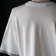画像12: 「丹後」度詰天竺 (6オンス) フェイクレイヤード クルーネック ハーフスリーブ Tシャツ【MADE IN JAPAN】『日本製』/ Upscape Audience (12)