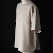画像19: Naturemier™️（ナチュレミア）TECH リネンライク メランジクロス クルーネック グラスポケット ハーフスリーブ シャツ【MADE IN JAPAN】『日本製』/ Upscape Audience (19)