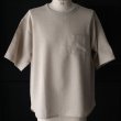 画像18: Naturemier™️（ナチュレミア）TECH リネンライク メランジクロス クルーネック グラスポケット ハーフスリーブ シャツ【MADE IN JAPAN】『日本製』/ Upscape Audience (18)