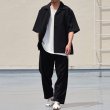 画像7: NaturemierTM(ナチュレミア)TECH リネンライク メランジトロピカル オープンカラー ハーフスリ ーブシャツ【MADE IN JAPAN】『日本製』/ Upscape Audience (7)