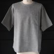 画像12: Naturemier™️（ナチュレミア）TECH リネンライク メランジクロス クルーネック グラスポケット ハーフスリーブ シャツ【MADE IN JAPAN】『日本製』/ Upscape Audience (12)