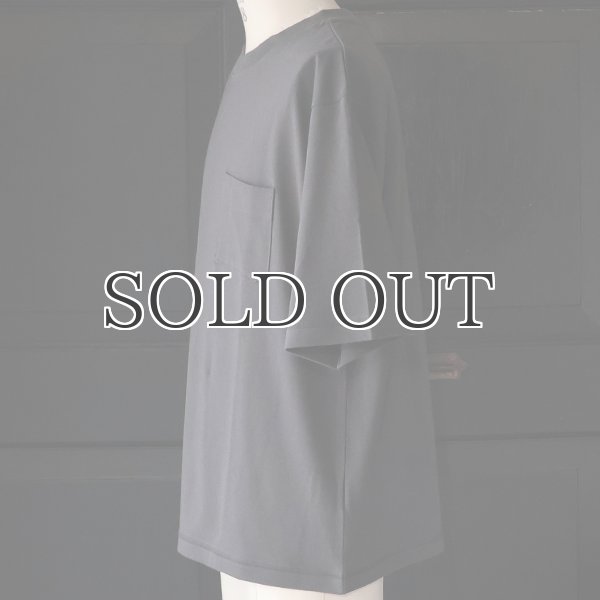 画像7: 「丹後」度詰天竺 (6オンス) グラスポケット付き オーバーラップ ハーフスリーブ Tシャツ【MADE IN JAPAN】『日本製』/ Upscape Audience (7)