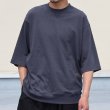 画像3: 「和歌山」ラフィー天竺 （5.5オンス）ガゼット クルーネック ハーフスリーブ スウェットライク Tシャツ【MADE IN JAPAN】『日本製』 / Upscape Audience (3)