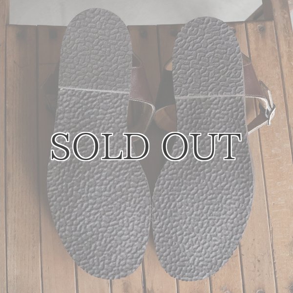 画像18: DEAD STOCK / CZECH MILITARY”GURKHA SANDAL” Brown（チェコ軍 グルカサンダル / ブラウン） (18)