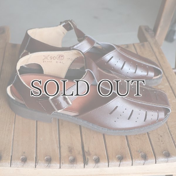 画像13: DEAD STOCK / CZECH MILITARY”GURKHA SANDAL” Brown（チェコ軍 グルカサンダル / ブラウン） (13)