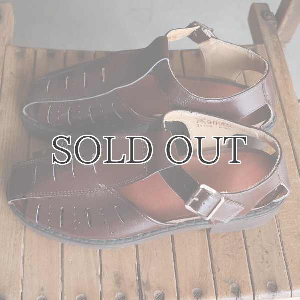 画像12: DEAD STOCK / CZECH MILITARY”GURKHA SANDAL” Brown（チェコ軍 グルカサンダル / ブラウン） (12)