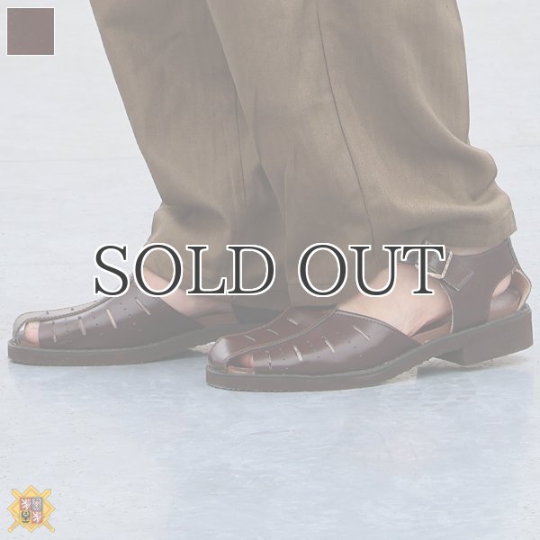 画像1: DEAD STOCK / CZECH MILITARY”GURKHA SANDAL” Brown（チェコ軍 グルカサンダル / ブラウン） (1)