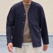 画像5: 「丹後」度詰天竺（6オンス）Vネック カーディガン【MADE IN JAPAN】『日本製』/ Upscape Audience (5)