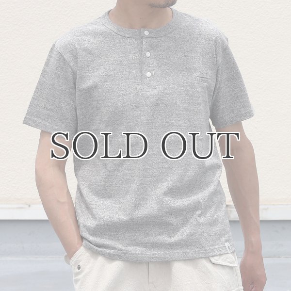 画像2: 【RE PRICE/価格改定】Riding High / LOOPWHEEL HENLEY S/S T-SHIRTS【MADE IN JAPAN】『日本製』  / Riding High (2)