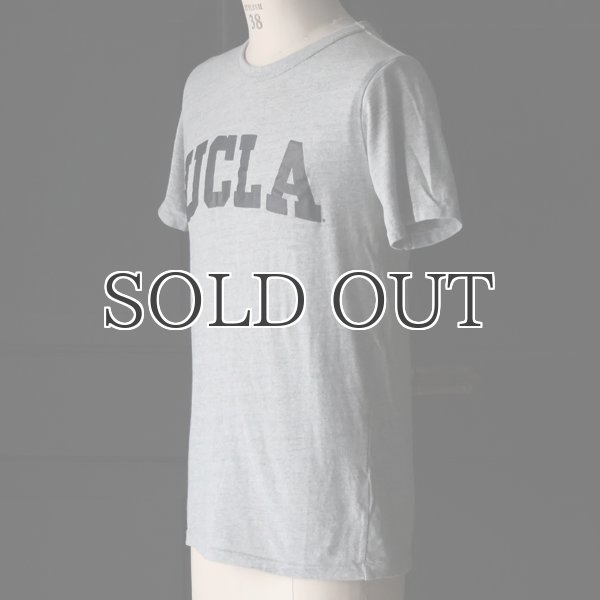 画像3: UCLA "UCLA"日本製ボディクラックプリント半袖Tシャツ / Upscape Audience (3)