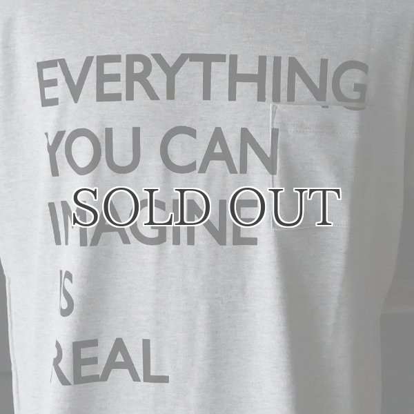 画像5: ラフィー天竺"EVERYTHING..."プリントポケット付きクルーネックT【MADE IN JAPAN】『日本製』/ Upscape Audience (5)