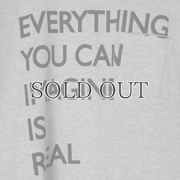 画像6: ラフィー天竺"EVERYTHING..."プリントポケット付きクルーネックT【MADE IN JAPAN】『日本製』/ Upscape Audience (6)