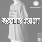 画像: ラフィー天竺"EVERYTHING..."プリントポケット付きクルーネックT【MADE IN JAPAN】『日本製』/ Upscape Audience