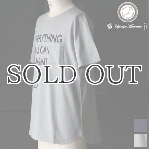 画像: ラフィー天竺"EVERYTHING..."プリントポケット付きクルーネックT【MADE IN JAPAN】『日本製』/ Upscape Audience