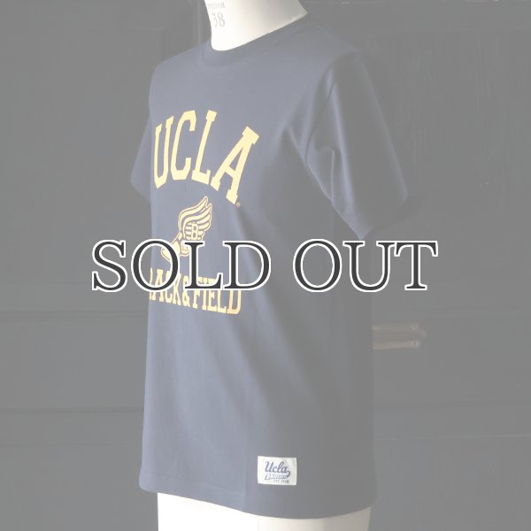 画像3: 6.2oz丸胴UCLA"T&F"オールドプリントTEE / Audience (3)