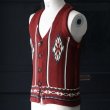 画像3: 【RE PRICE/価格改定】アクリルコットンオルテガ柄コンチョボタンニットベスト / Audience (3)