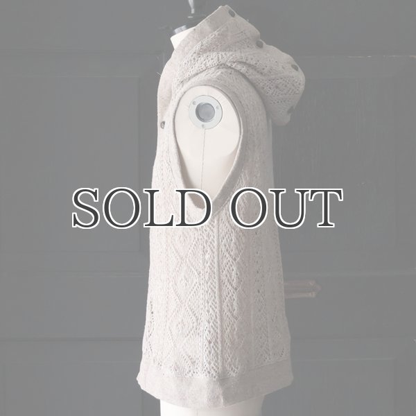 画像4: 麻混トルテサマーニット2WAYベスト【MADE IN JAPAN】 / Upscape Audience (4)