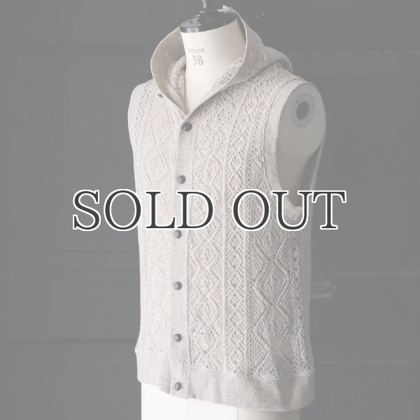 画像3: 麻混トルテサマーニット2WAYベスト【MADE IN JAPAN】 / Upscape Audience (3)