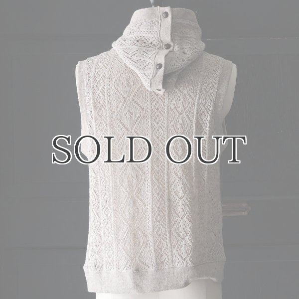 画像5: 麻混トルテサマーニット2WAYベスト【MADE IN JAPAN】 / Upscape Audience (5)