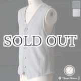 画像: リサイカラー鹿の子金属ボタンベスト【MADE IN JAPAN】『日本製』/ Upscape Audience