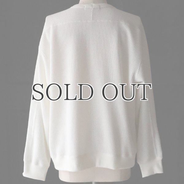 画像31: ウールビッグワッフル クルーネック ニットソー【MADE IN JAPAN】『日本製』 / Upscape Audience (31)