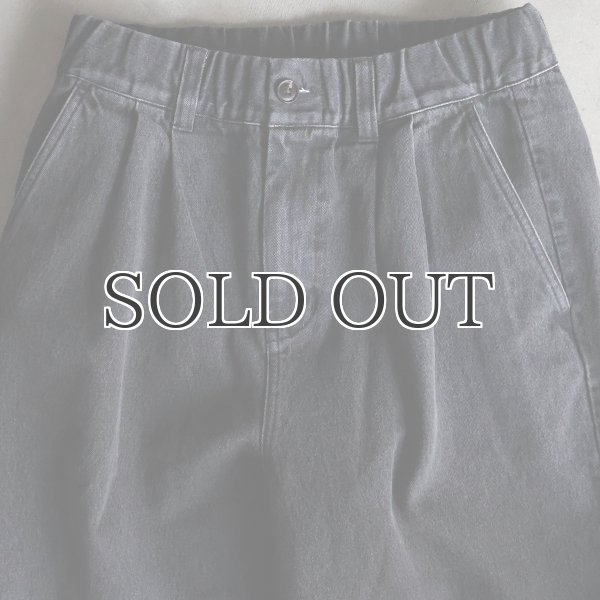 画像18: 10オンス デニム 2タック イージー ワイドパンツ【送料無料】/ Audience (18)