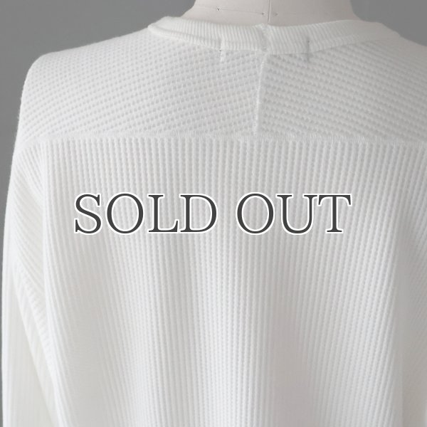 画像34: ウールビッグワッフル クルーネック ニットソー【MADE IN JAPAN】『日本製』 / Upscape Audience (34)