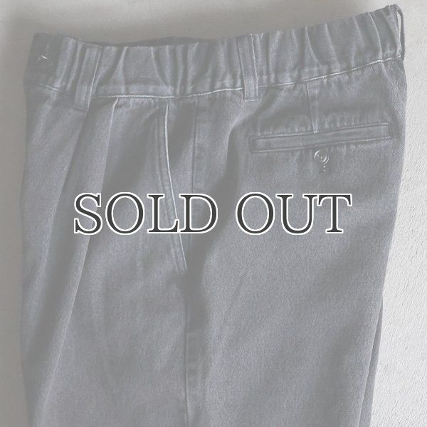 画像20: 10オンス デニム 2タック イージー ワイドパンツ【送料無料】/ Audience (20)