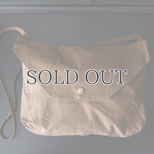 画像2: DEAD STOCK  / Italian Army Cotton Shoulder Bag（イタリア軍 コットン ショルダーバッグ） (2)