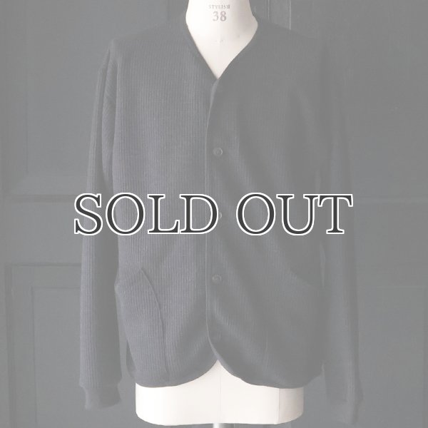 画像12: ウールビッグワッフル ARMY カーディガン【MADE IN JAPAN】『日本製』 / Upscape Audience (12)