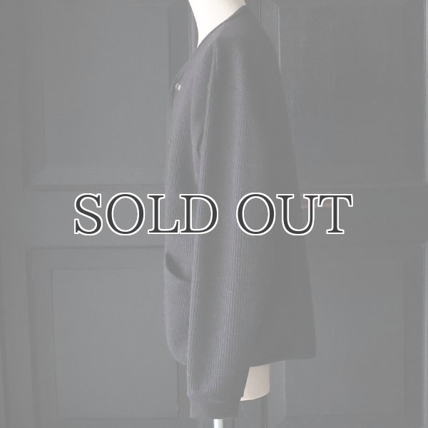 画像14: ウールビッグワッフル ARMY カーディガン【MADE IN JAPAN】『日本製』 / Upscape Audience (14)