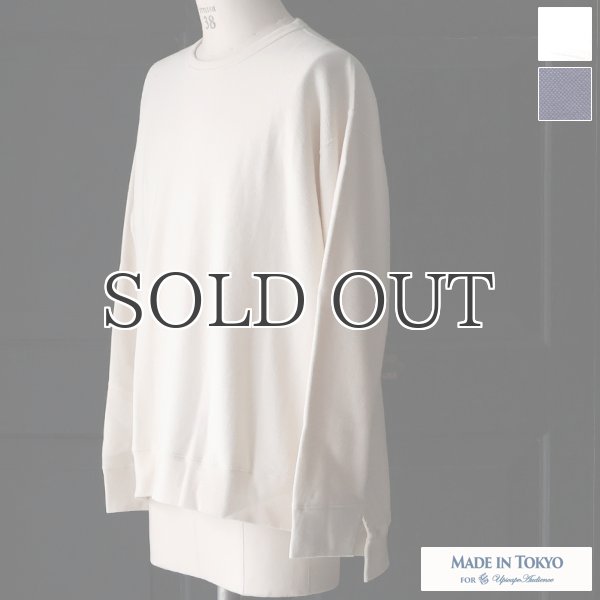 画像1: 鹿の子裏毛 ビックL/S スウェット【MADE IN TOKYO】『東京製』 / Upscape Audience (1)
